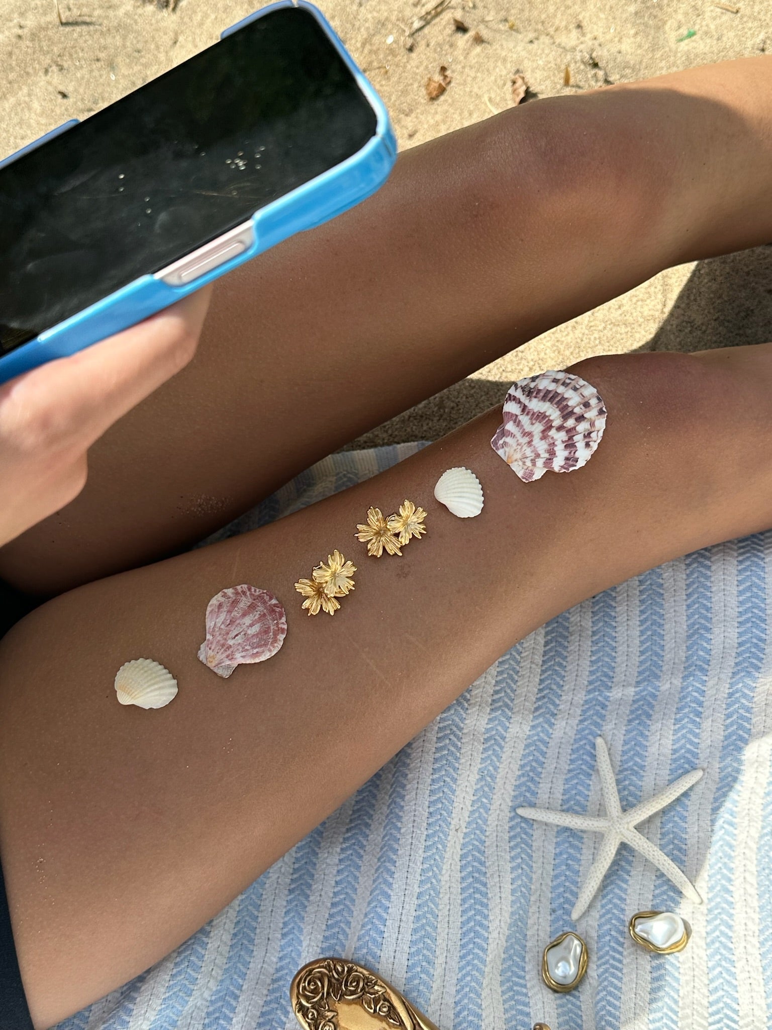 Sea Petal Earrings